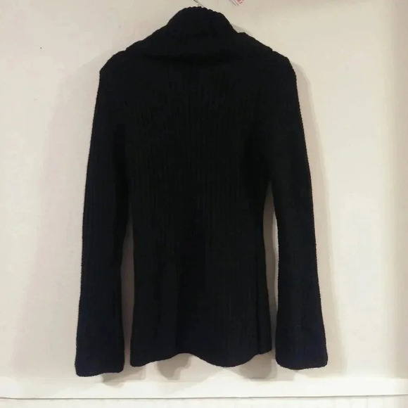 Ker Bi Ker Jumbo Knit Black Sweater - Picture 4 of 5